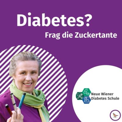 Titelbild Podcast Diabetes? Frag die Zuckertante