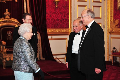 Queen Elisabeth mit Vertretern von Diabetes UK