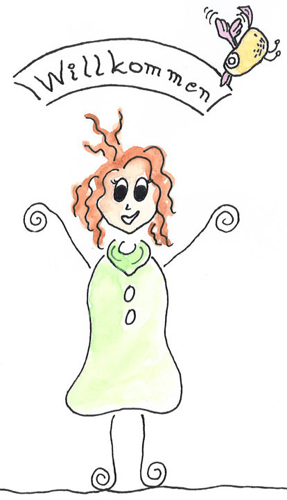 Zuckertante sagt "Willkommen!" 